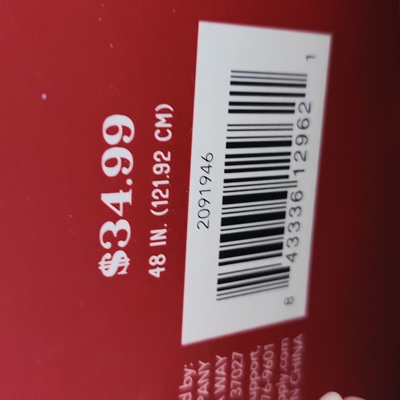 Red Shed 48 in Tree Skirt - Picture 5 of 5